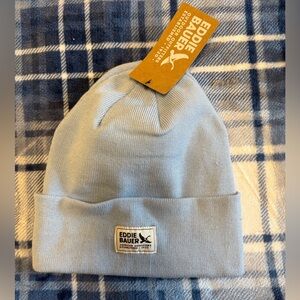 Eddie Bauer Pale Blue Cuff Beanie
